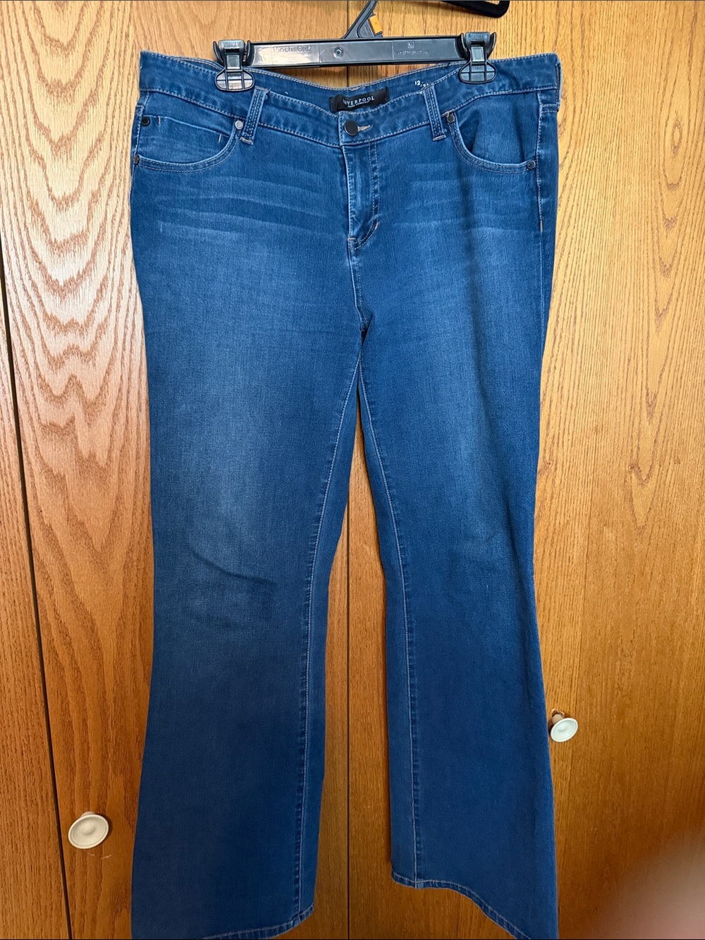 Liverpool Medium Blue Flare Jeans